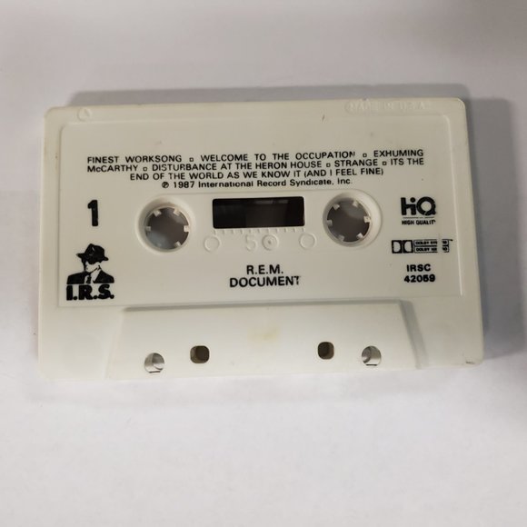 Music - Cassette Tape - REM - Document - Picture 3 of 4